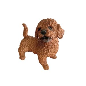 Cachorro Poodle Bud Marrom