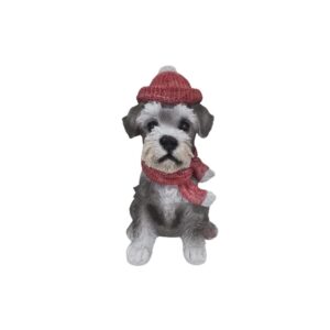 Cachorro Schnawzer Zeca P Vermelho