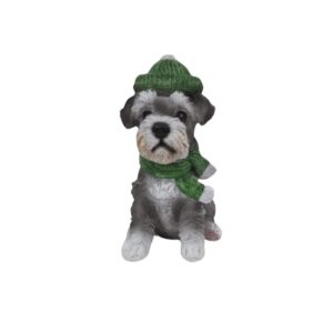 Cachorro Schnawzer Zeca P Verde