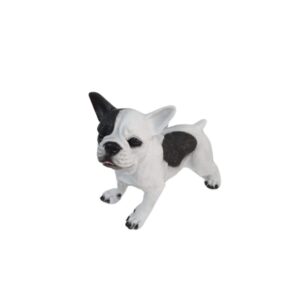 Cachorro Bulldog Frances Bidu Branco E Preto