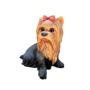 Cachorro Yorkshire Lili Preto E Marrom