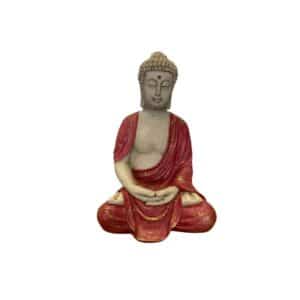 Buda Tibetano M Vermelho E Pele