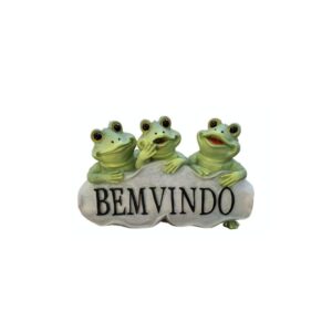 Trio De Sapo Bem Vindo Preto