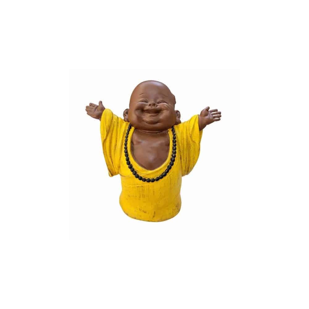 Monge Feliz Amarelo E Marrom 1 Monge Feliz Amarelo E Marrom