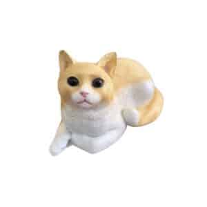 Gato Deitado P Amarelo